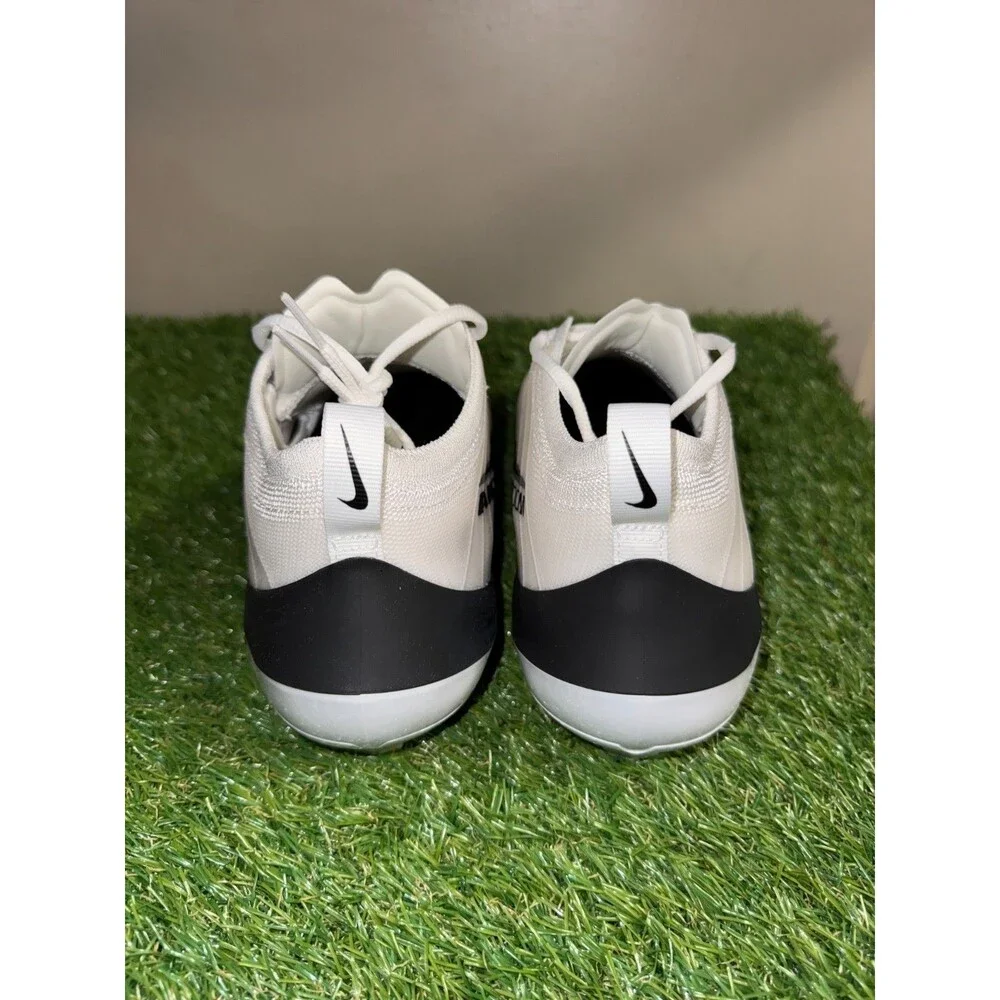 Mens 11 Wide Nike Zoom Air Vapor Elite PE Football Cleats White Black HV2724-100